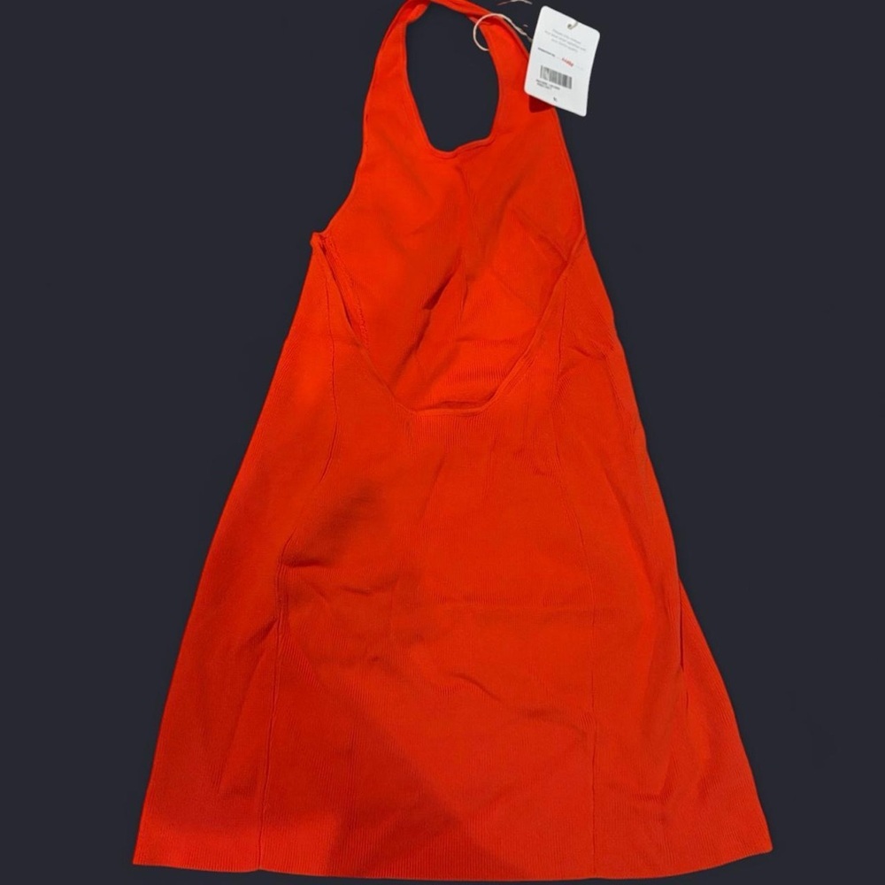 Fenty Rihanna Orange Mini Dress - Picture 2 of 4